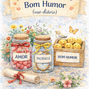 Kit Amor, Paciência e Bom Humor (uso diário)